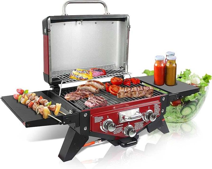Газово барбекю, грил  - El Fuego Madison red