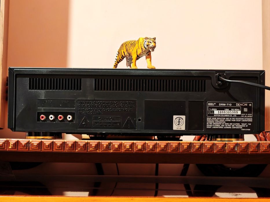 Denon DRM-710. Tape deck 3 Head. Ca nou. Preț fix !