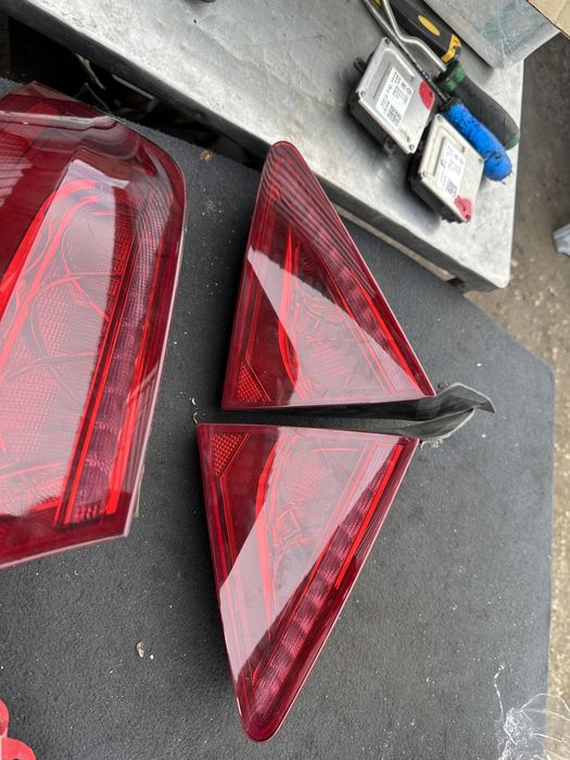 Оригинални лед Led стопове Audi A7 4g8 комполект с фолио