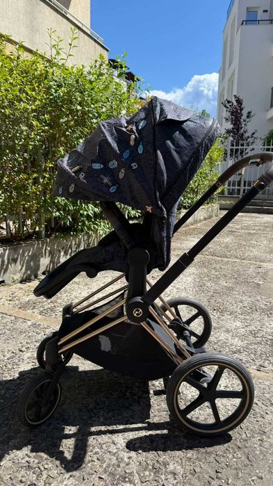 Луксозна дизайнерска количка Cybex Priam 4  - в перфектно състояние