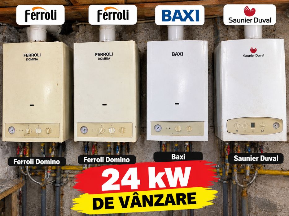 Vand 4 centrale  24 kw