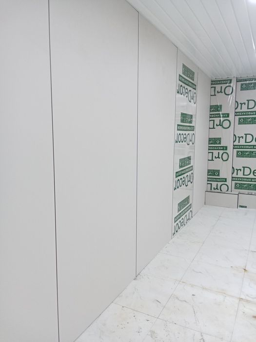 Бамбук панель установка  делаем