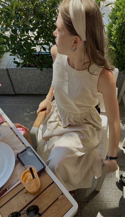 Льняной костюм