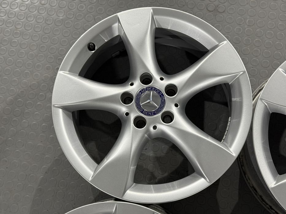4бр. КАТО НОВИ 17” Ориг. Джанти 5х112 за -MERCEDES/др- 7.5Jx17, ET52.5