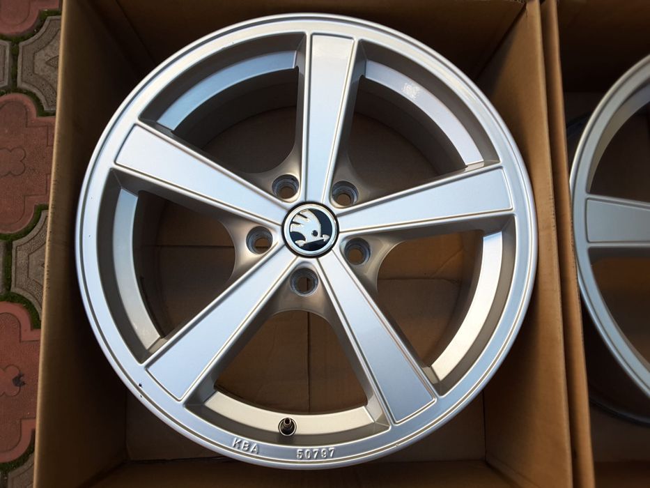 jante aliaj 17; 5x112;  Skoda Kodiaq, Karoq, Superb, Octavia Scout