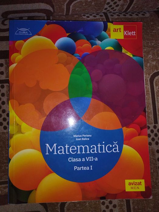 Culegeri de matematica si carte de gramatica clasa a 7 a