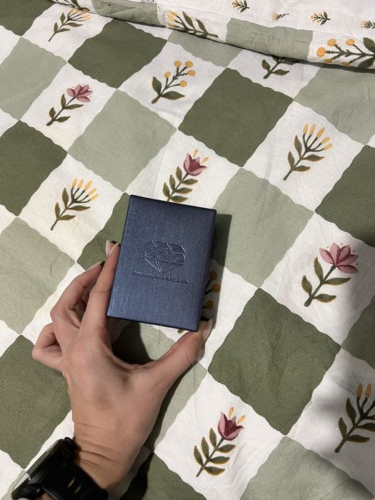 Сребърно Колие Goto със създадени диаманти