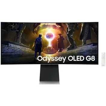 Monitor Gaming Curbat OLED Samsung Odyssey G8, 34", UWQHD 175Hz,0.03ms,HDR10+,Wi-Fi 5, BT !