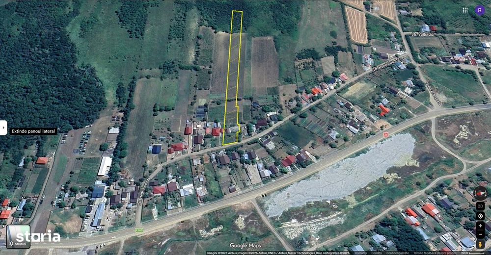 Teren 3550mp, 10km de Iasi, casa
