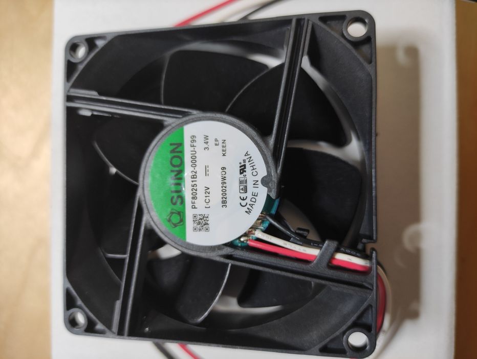 Sunon 80x80x25 PF80251B2-000U-F99 fan ventilator electronic cooler PC