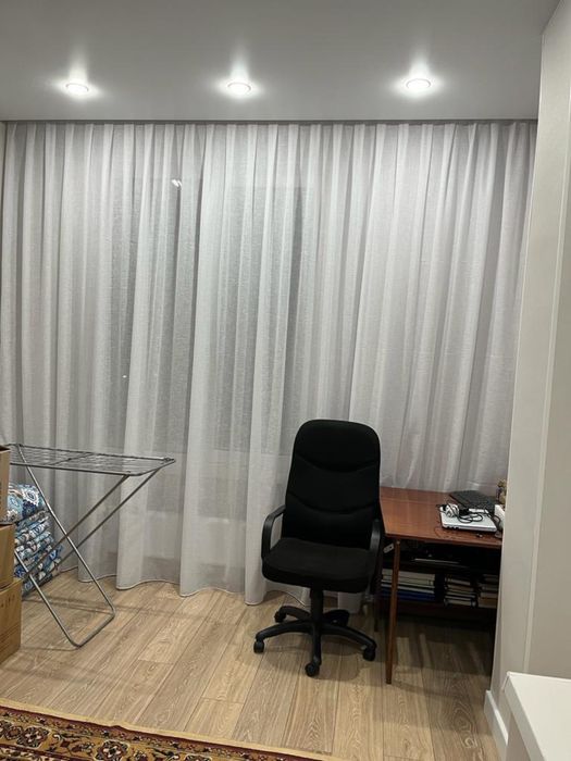 Тюль лен плотные