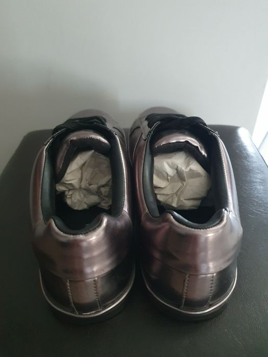 Adidasi barbati Zara din piele metal noi 44