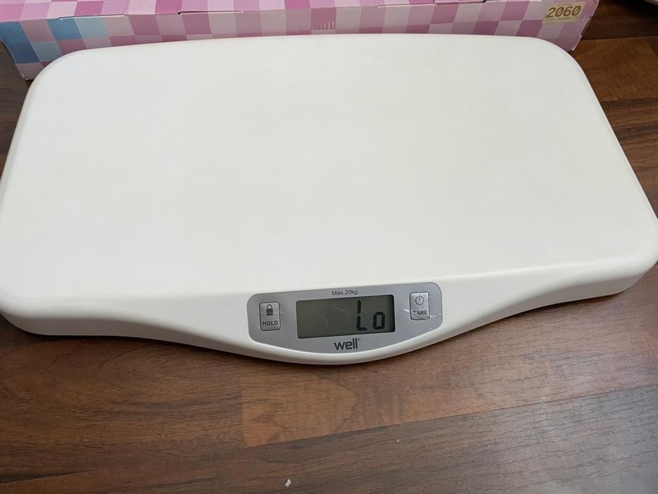 Cantar digital bebelusi Well, 20 kg, LCD