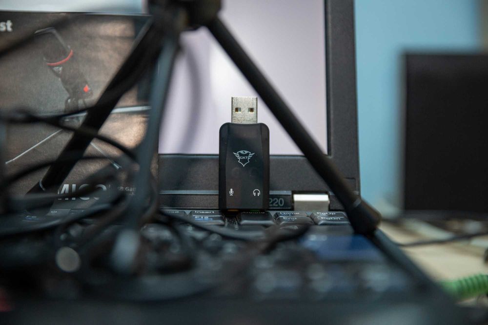 Microfon Trust GXT 212 Mico, ca nou