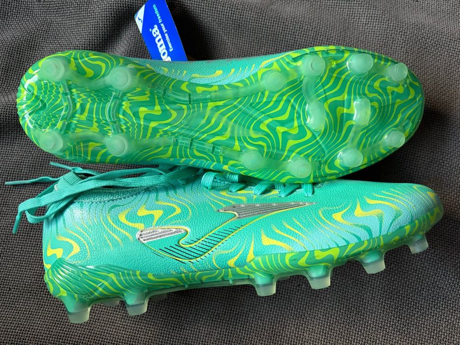 Ghete fotbal Joma Evolution Cup FG verde – noi