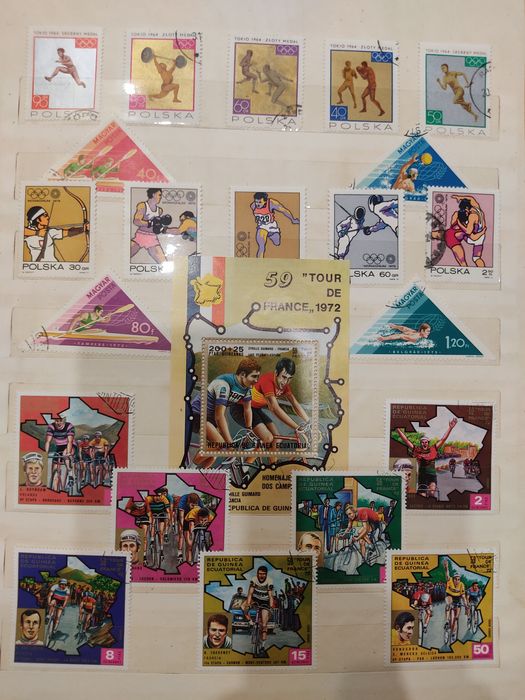 Почтовые марки. Альбом "Спорт-2"