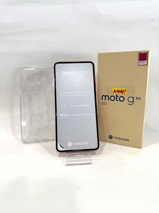 Motorola g84 5G, 256GB/8GB RAM, Viva Magenta, NOU!