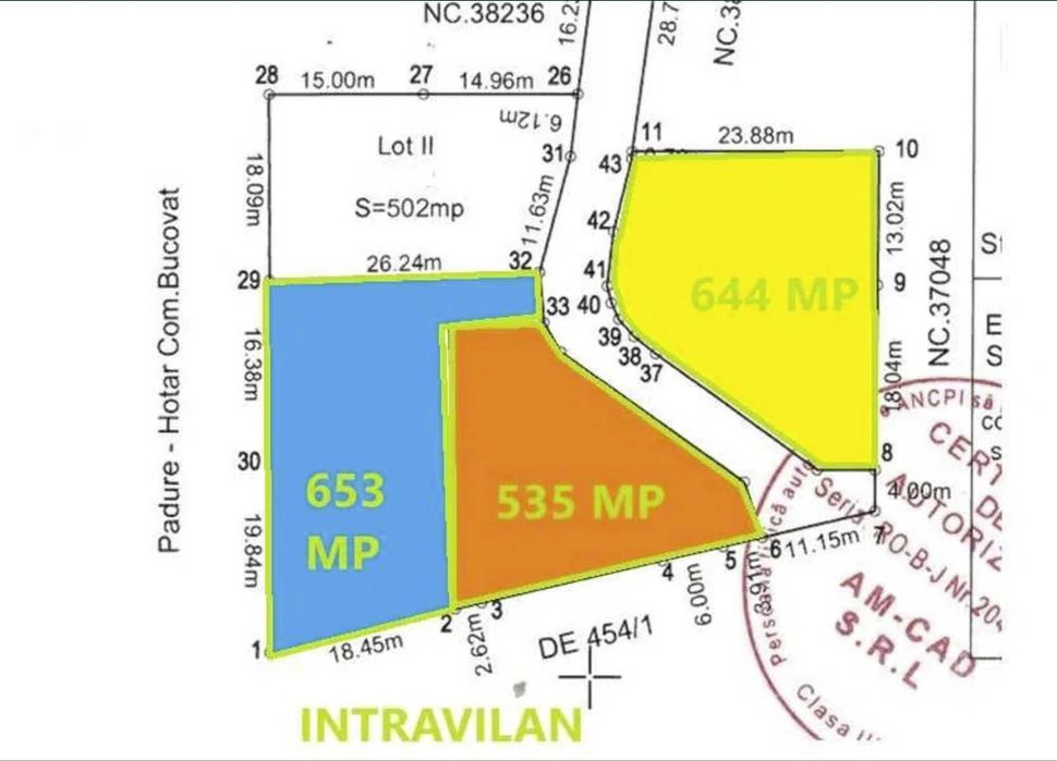 PODARI SAT VACANTA 535 MP , 20 minute de centru Craiova