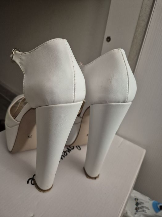 Сватбени токчета 15см