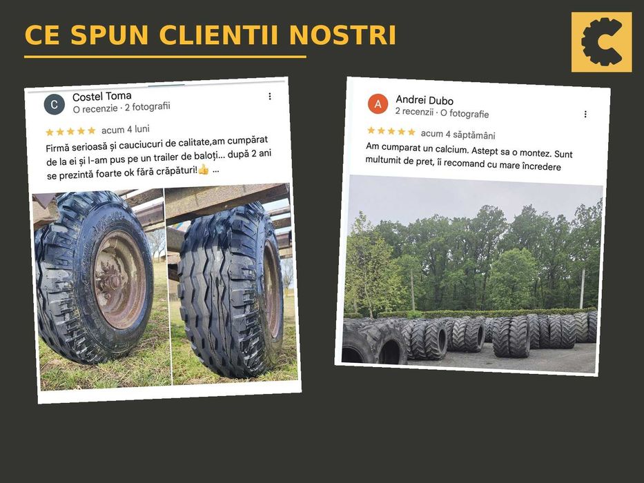 Cauciucuri 16.9R30 420/85R30 Semperit Anvelope Tractor SH Pereche