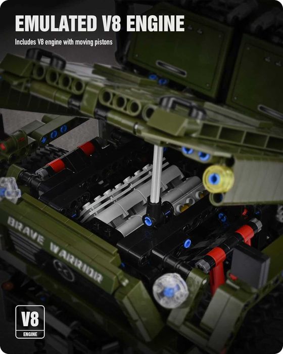 Конструктор Nifeliz Warrior Military Car Building Kit! Новый в коробке