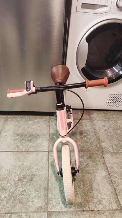 Bicicletă fără pedale Runride 500 10'' Roz-Bej Copii
349