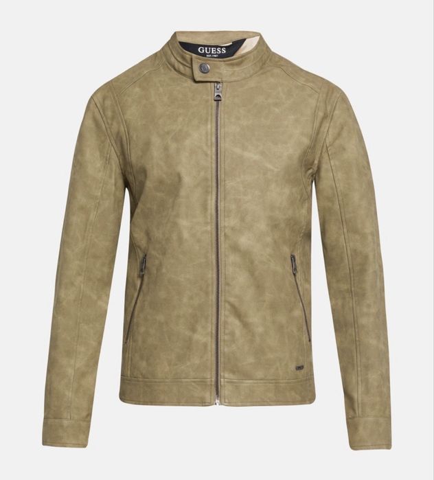 Оригинални мъжки якета от еко велур GUESS