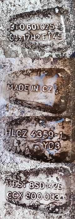 Roți cu cauciucuri de iarna 5x112 225x45/R17