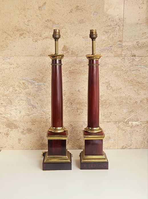 Дизайнерски настолни лампи от 70-те години.