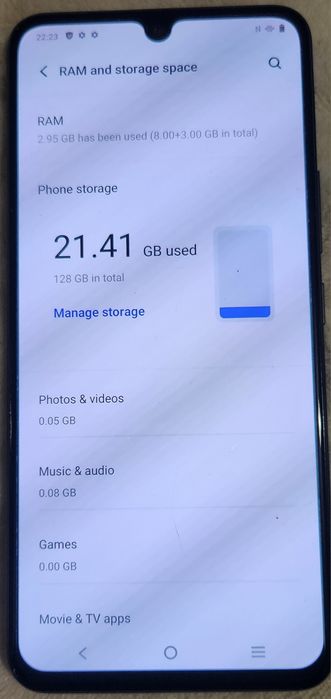 Telefon Vivo V21  128gb 5G ca nou