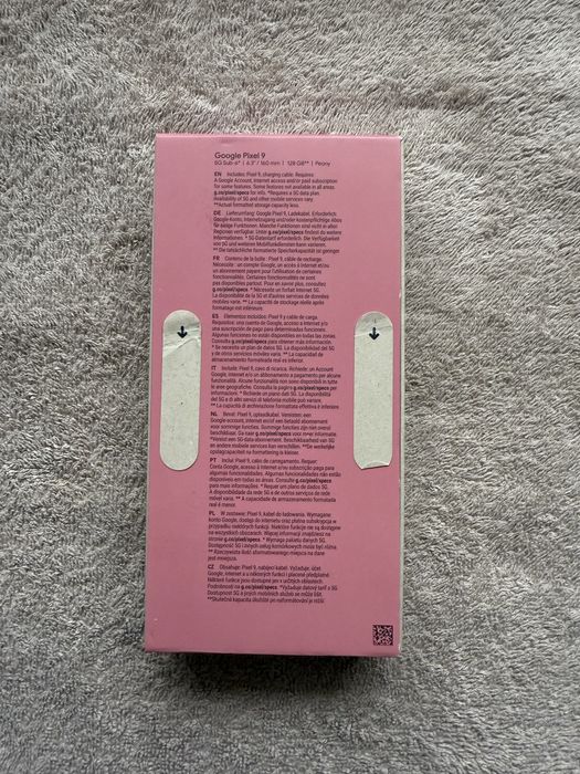 google pixel 9 SIGILAT  128GB peony