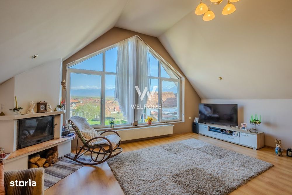 Casa individuala cu teren mare, vedere spre munti,  Avrig,  jud. Sibiu