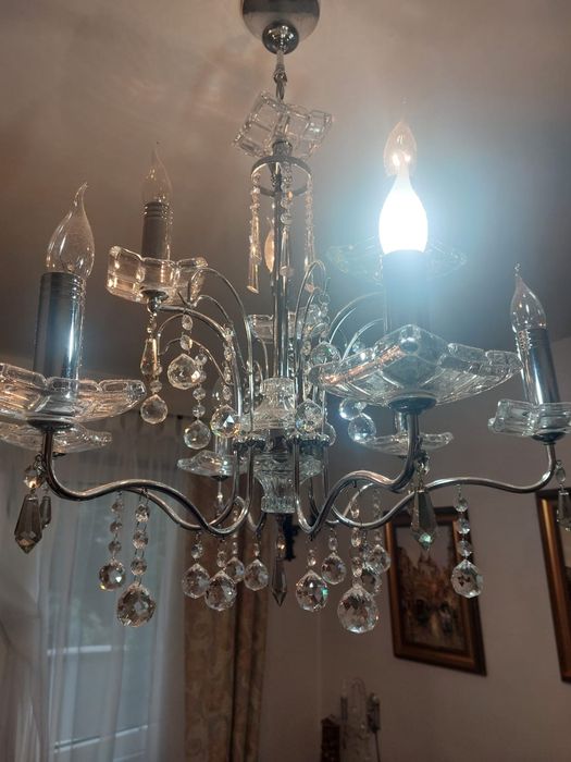 Candelabru Asfour Kristall cu aplice