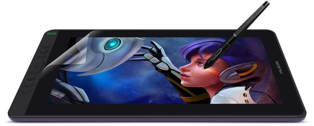 Графический планшет с экраном Huion Kamvas 13 + Перчатка