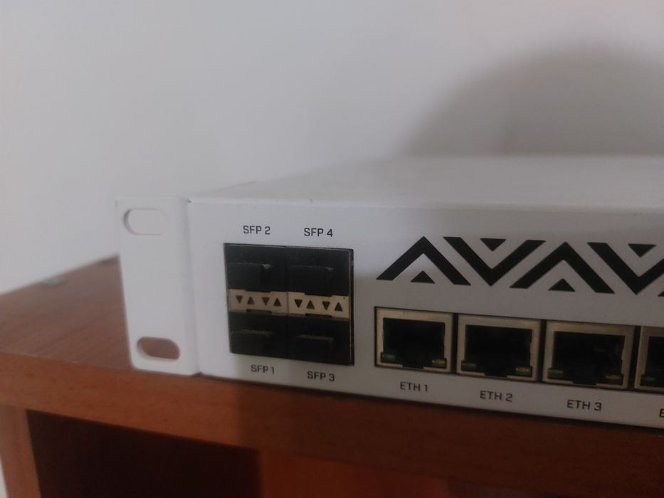 Маршрутизатор Mikrotik Cloud Core Router 1036-12G-4S