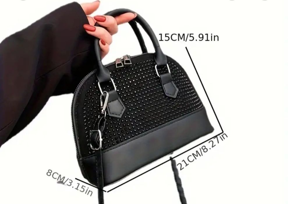 Дамска чанта черна