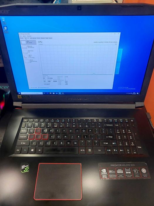 Hope Amanet P5-Laptop Gaming Helios 300, i7-8750H/ 16 RAM / GTX 1060 6 GB