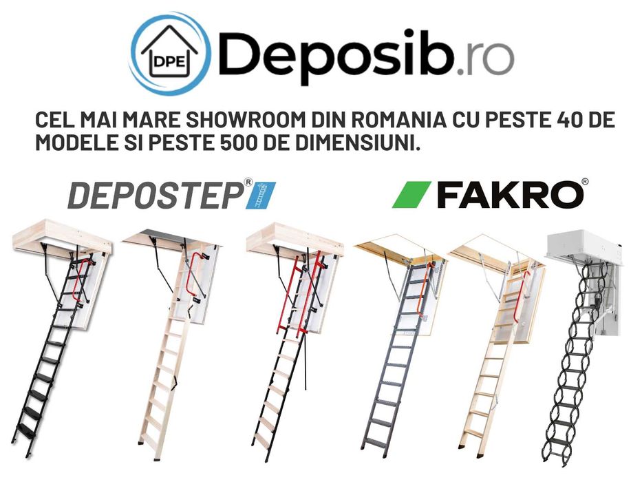Scara pod - DEPOSTEP, ROTO - Depozit cu peste 1500 scari in stoc