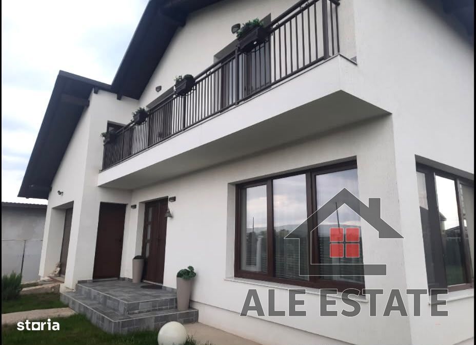 Casa ultramoderna, P+E, 4 camere, mobilata,teren 700 mp, Mihai Viteazu