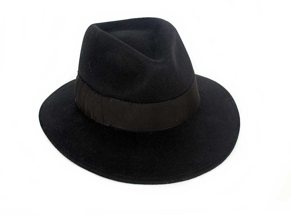 Palarie din fetru de lana Bond - Neagra sau maron