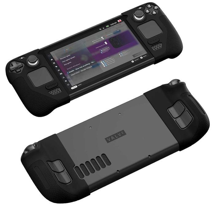 Силиконов калъф за защита на ръкохватката за Steam Deck - Комплект GripSkin & GripArmor