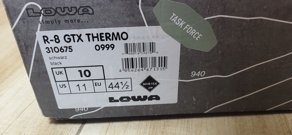 LOWA R-8 GTX  Termo  Goretex тактически  ловни обувки 4