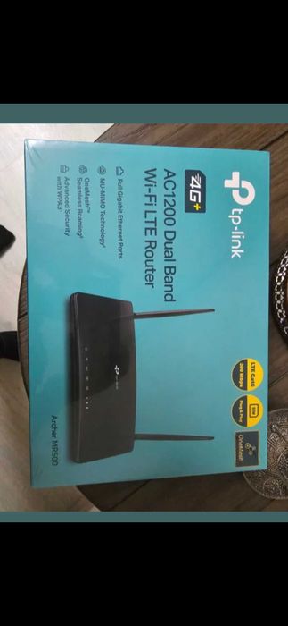 Router Tp Link Archer MR500  NOU, si Huawei 4G CPE 3 cutie sigilata