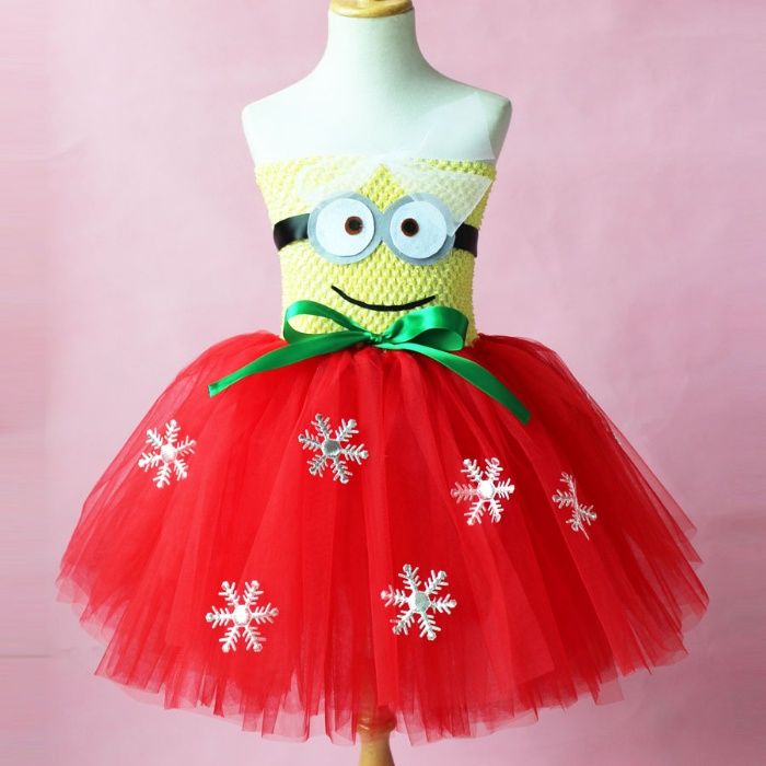 Rochita TUTU Minion serbare petrecere carnaval cadou