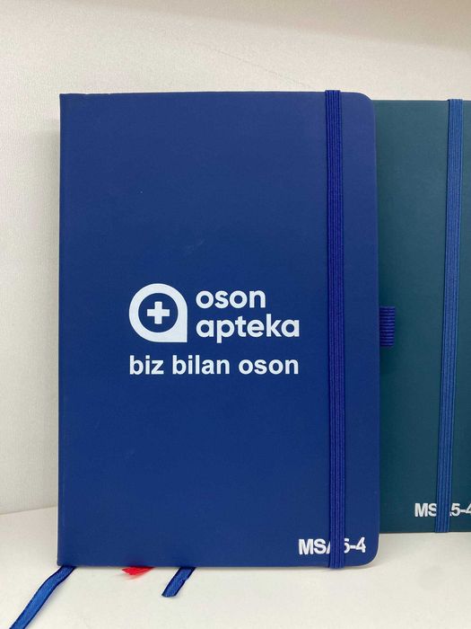 Bloknot logo bilan | Optom buyurtma | Блокноты с лого оптом