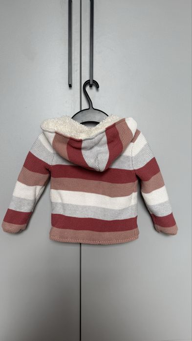 Теплая кофта с меховым подкладом