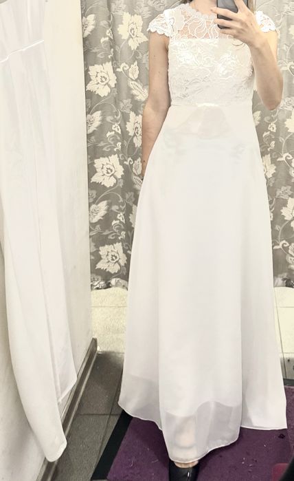 Rochie cununie civila, marime mica 32.