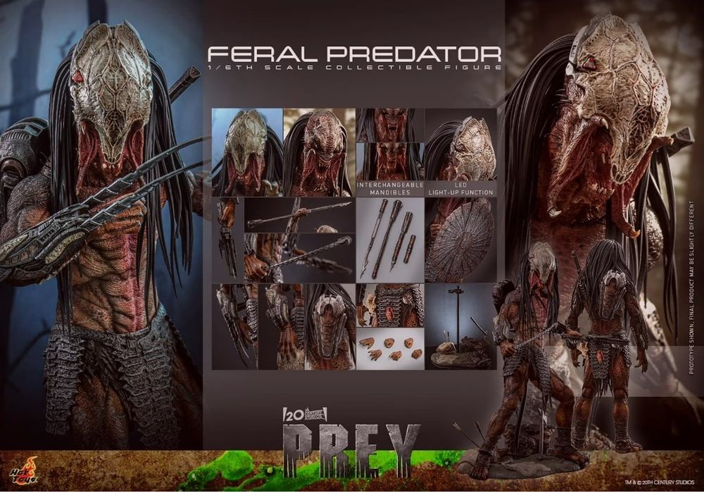 Hot Toys Хищникът от филма Плячката / Hot Toys Predator from the Prey
