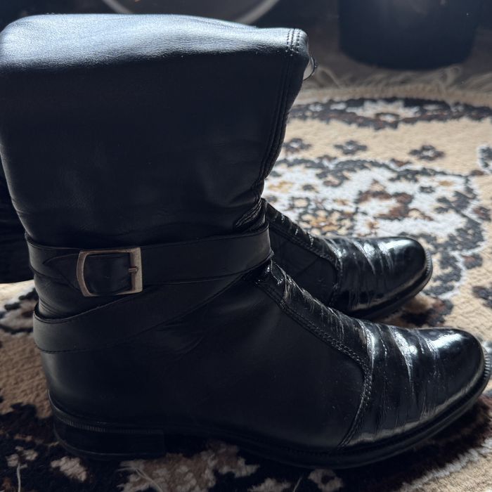 Естествена кожа ботуши