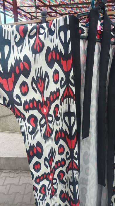 Абая женский халат икат